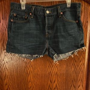 Levi denim shorts!